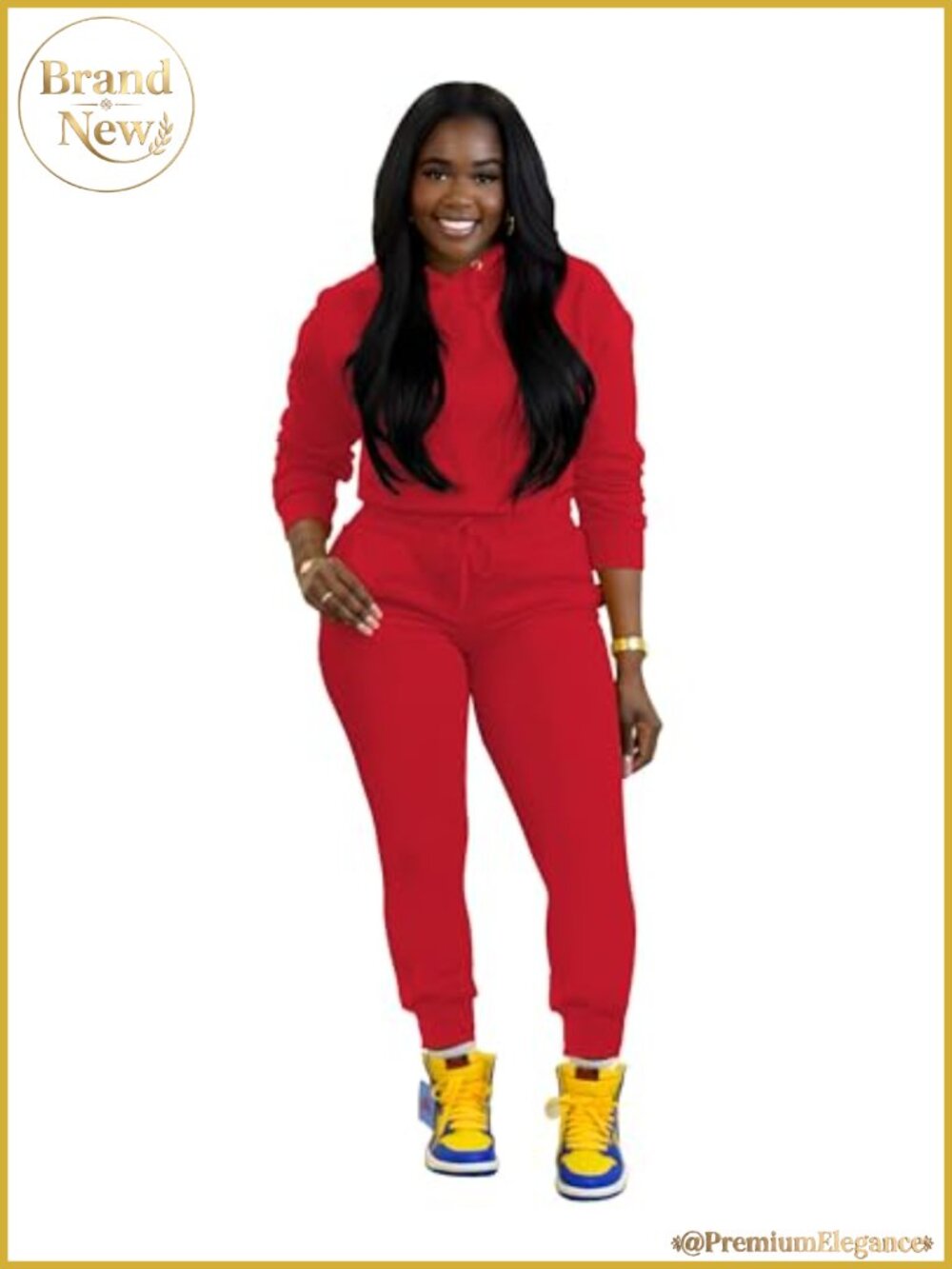 Two Piece Bodycon Tracksuit Set Hoodie Jogger Workout Lounge Set